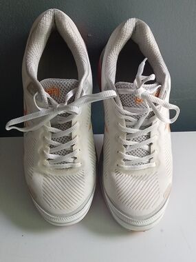 Gravity Defyer G-Defy Ion White Pastel Walking Shoes VersoShock Orthopedic